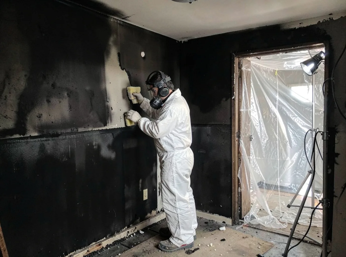 Fire Damage Restoration company in Toivola, MI